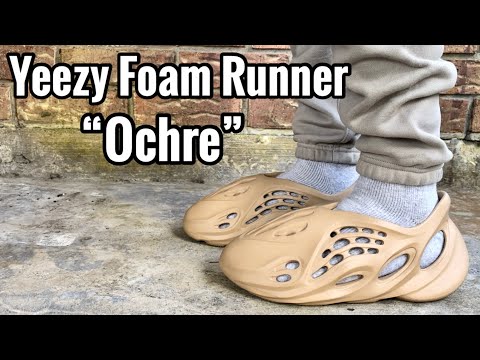 adidas Yeezy Foam Runner “Ochre” Review & On Feet - YouTube