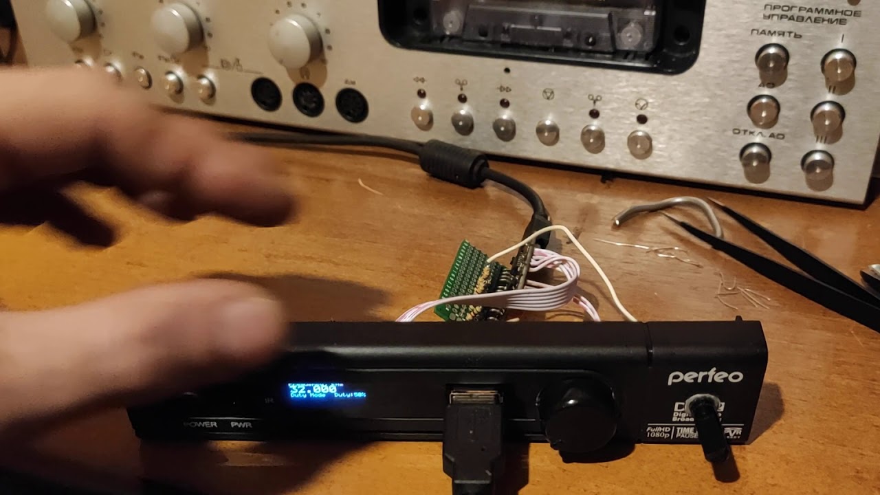 DDS генератор на ардуино - YouTube