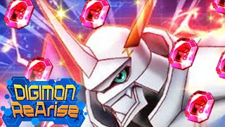 1,000 DIGIRUBIES! SUPER BRAVE OMEGAMON SUMMONS! Digimon Rearise Global!