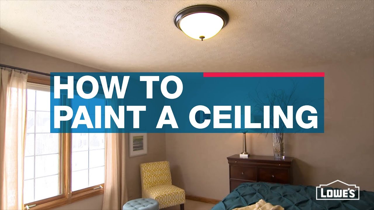 How To Paint A Ceiling