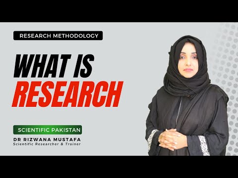 What is Research  || Scientific Meaning | Basic Research Methods & Research Process  || اردو / हिंदी