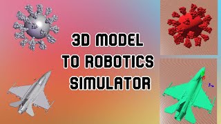 CAD Model to Robot Simulator | URDF to PROTO | Webots | [Tutorial 17] screenshot 1