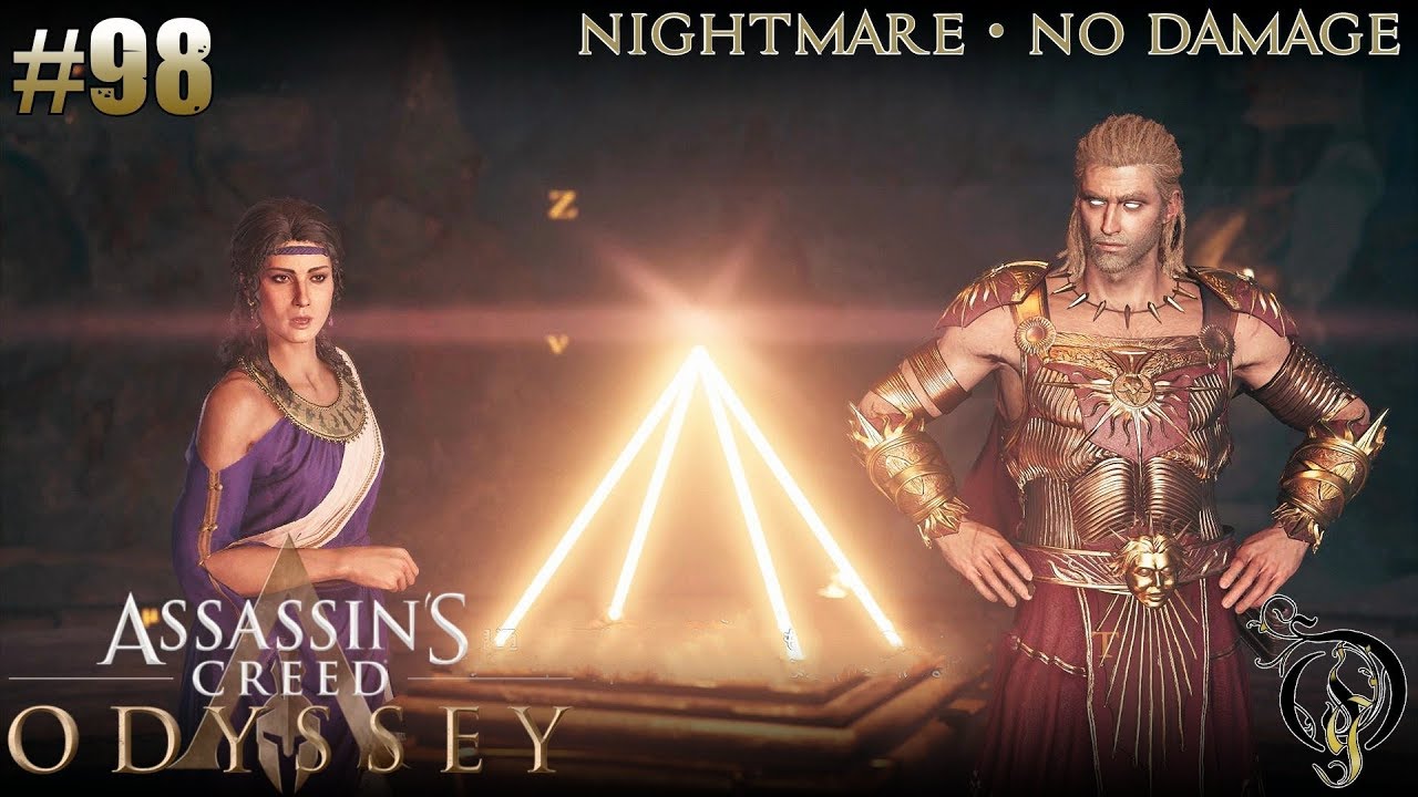 Ps4 Assassin S Creed Odyssey 98 新たな始まり コスモスの亡霊 Nightmare Difficulty No Damage Youtube