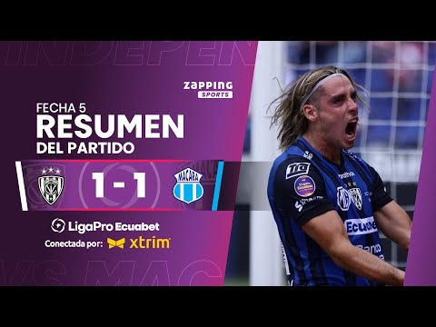 Independiente del Valle 1 - 1 Macará / Fecha 5 / LigaPro Ecuabet conectada por Xtrim