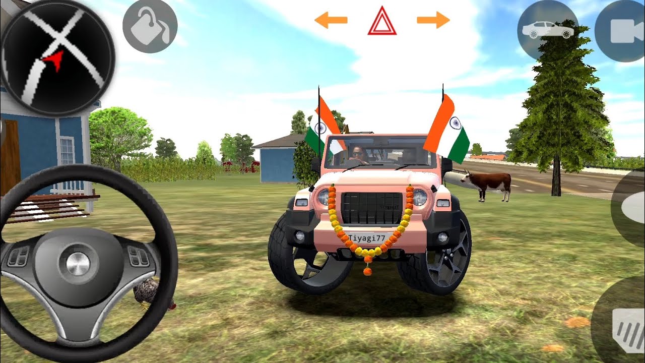 Modified Mahindra Thar Games:Indian pink Thar (Gadi Wala Games) Car Game Android Game - 