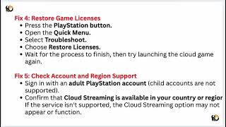 How to Fix PlayStation Portal Cloud Gaming Not Working - Streaming Troubleshooting Guide