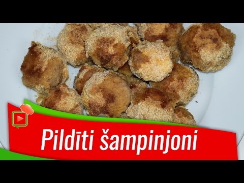 Video: Garšīgi Pildīti šampinjoni