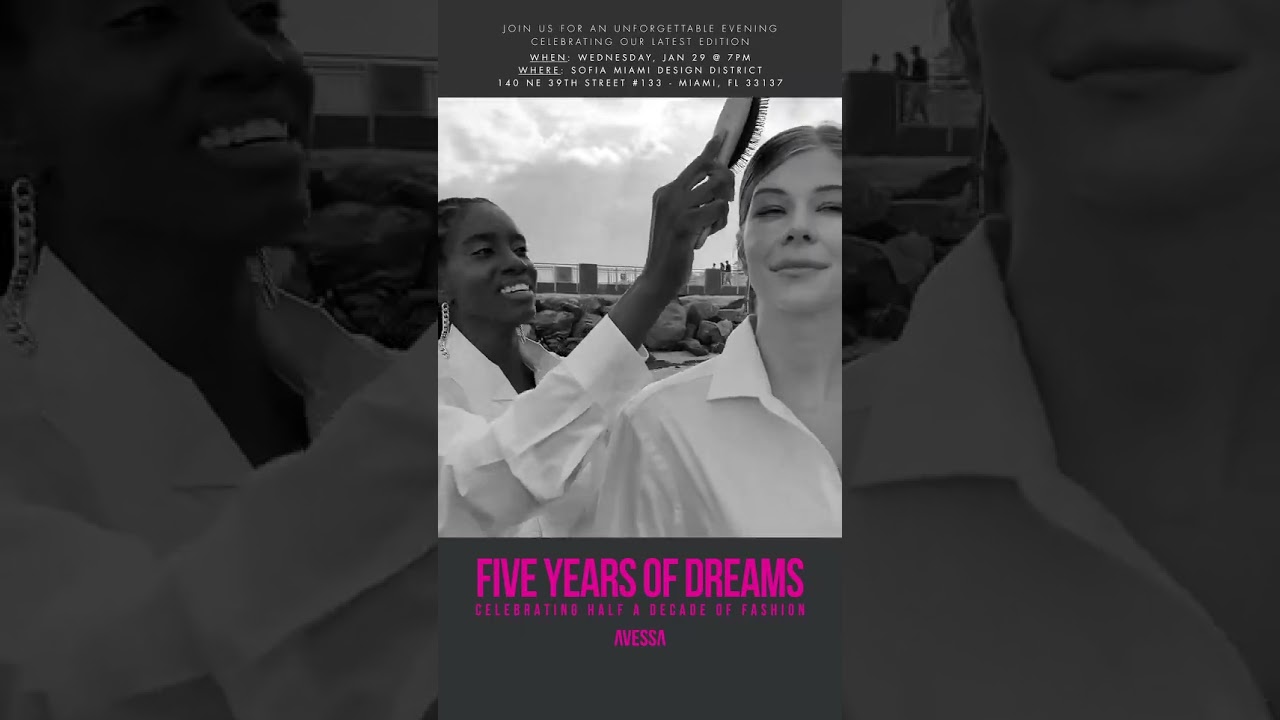 Florida Fashion Showcase Avessa Magazine Party 1/29/25 Miami 