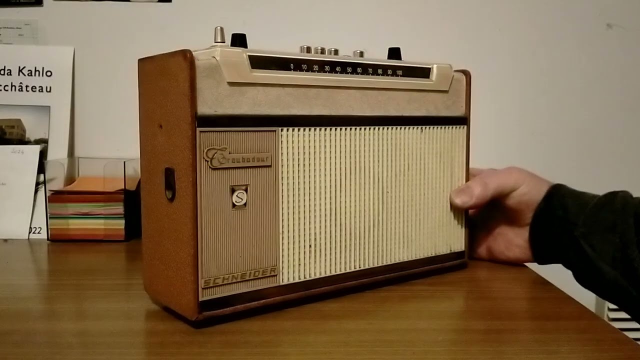 Radio AM en 2026 sur une radio de 1962