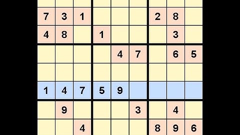 How to Solve Washington Times Sudoku Difficult January 27, 2023