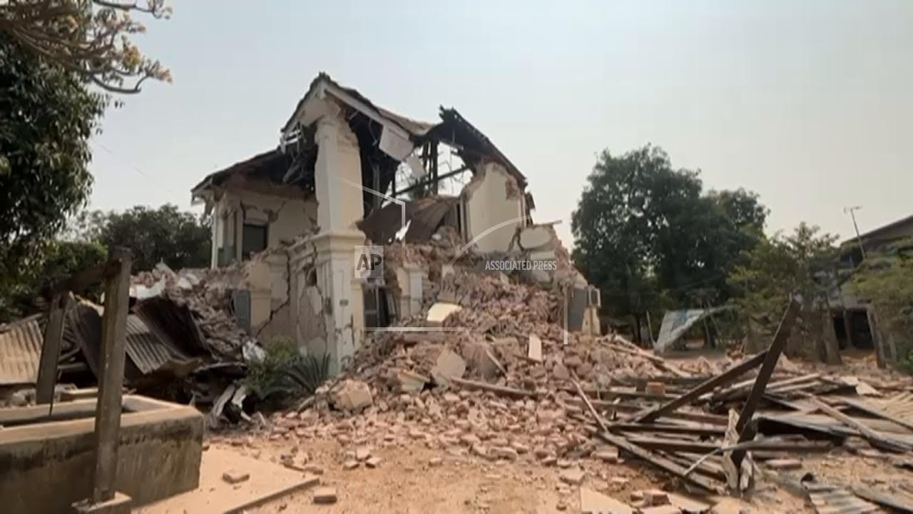 Widespread damage in Naypyitaw as Myanmar bears brunt of strong earthquake
