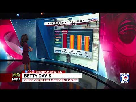 High tide to peak at lower levels in South Florida