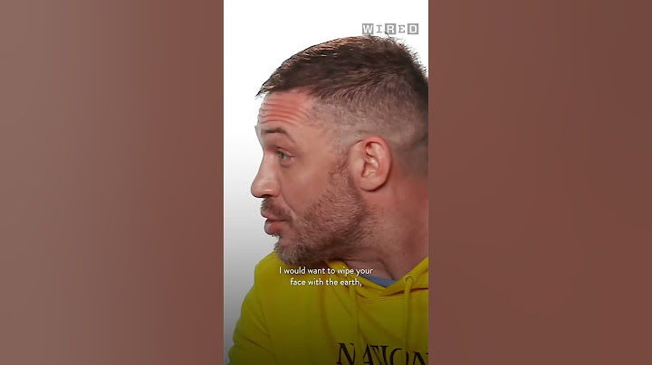 Tom Hardy: "How I Came Up with 'Bane' Voice"