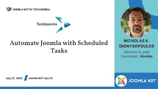 Automate Joomla with Scheduled Tasks by Nicholas || Joomla NXT
