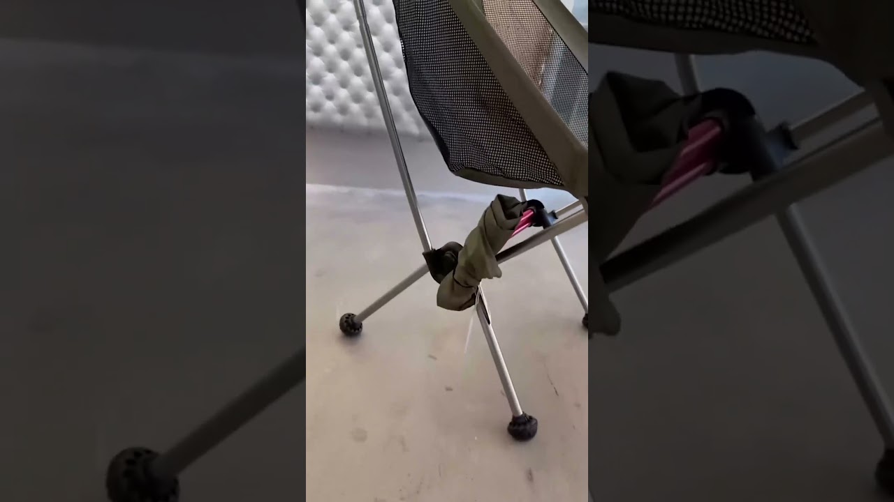 Этот походный стул удобнее моего дивана 😳