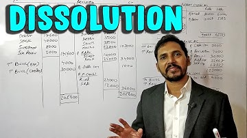 Dissolution of Partnership Firm (Problem no 1 ,Class 12th ) by Brijesh sir