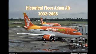 HISTORICAL FLEET ADAM AIR 2002-2008