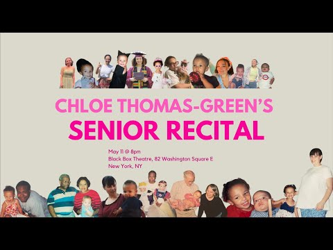 Chloe Thomas-Green's Senior Recital