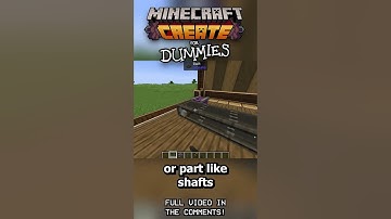 THE WRENCH - MINECRAFT: CREATE MOD FOR DUMMIES