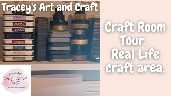 Craft Room Tour/ A Real Life Craft Room