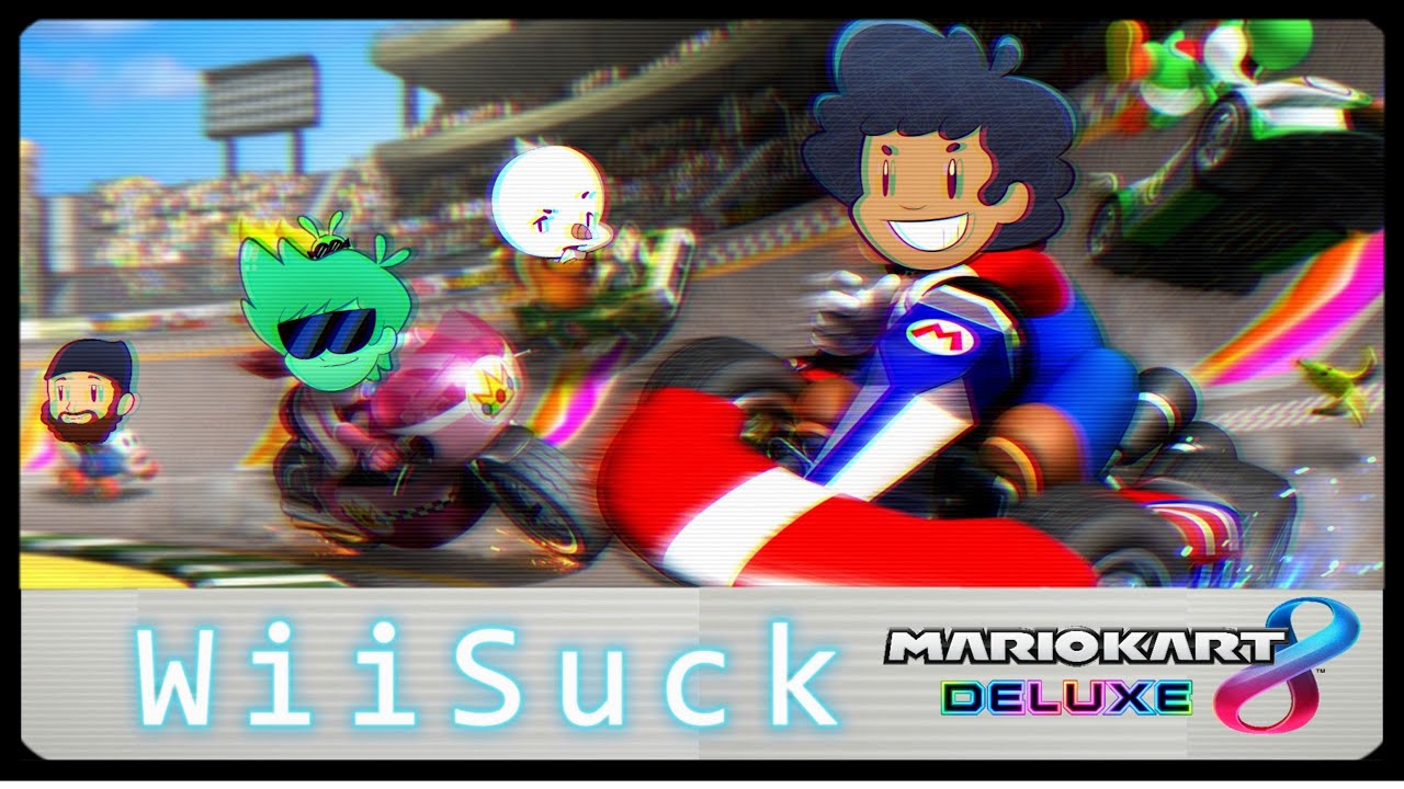 Wiisuck at Mario kart 8 Deluxe
