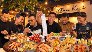 TREATING FRIENDS BY BUYING OUT THE ENTIRE MENU AT EXBEN KOPI