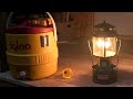 Coleman Lantern .... at the off grid cabin