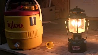 Coleman Lantern .... at the off grid cabin by Bushradical 101,512 views 10 months ago 4 minutes, 49 seconds