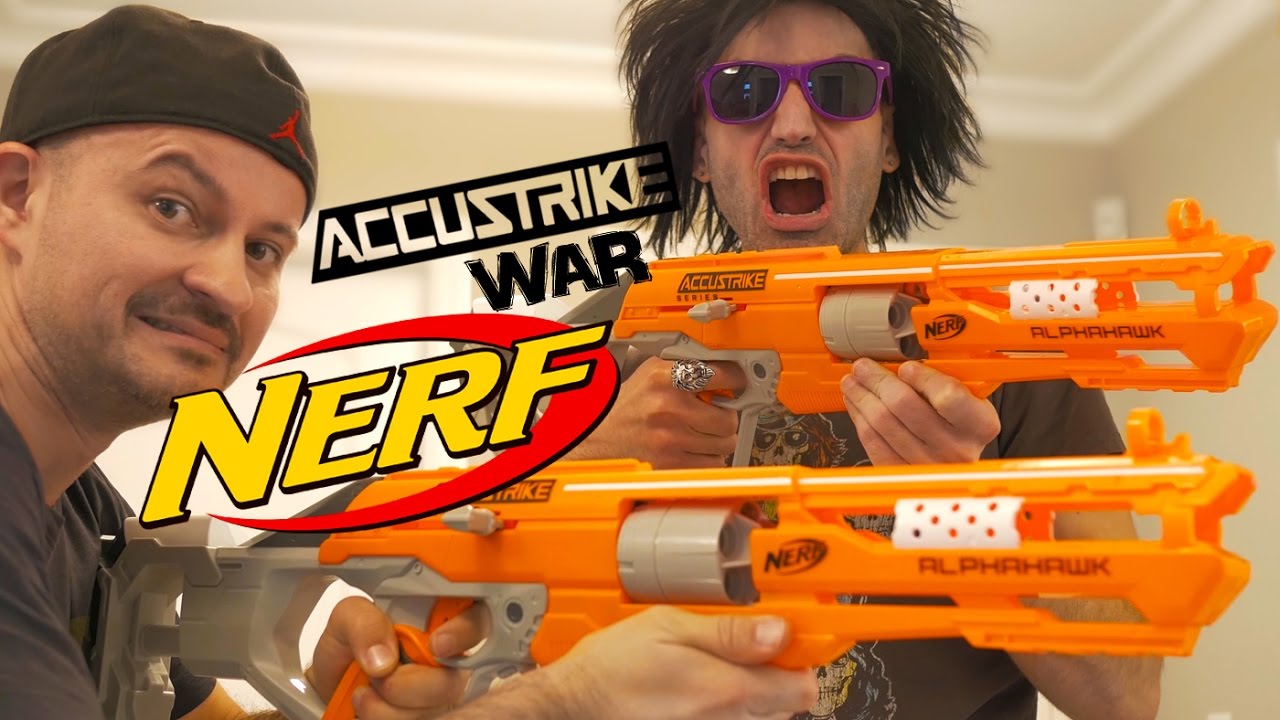 AlphaHawk (NERF N-Strike Elite Accustrike revolver dart sniper