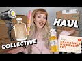 A unsponsored collective haul  makeup secondhand clothes perfumes and studio equipments