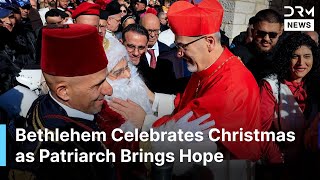 After Gaza War Silence, Bethlehem Celebrates Christmas as Patriarch Brings Hope | AQ1G