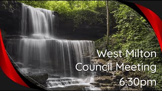 West Milton Council Meeting 01/06/2026