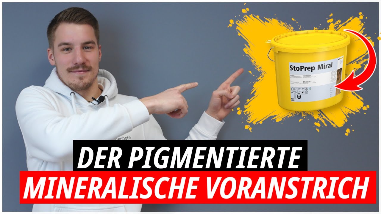 DER BESTE PIGMENTIERTE MINERALISCHE VORANSTRICH - StoPrep Miral