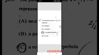 Parametric Equation ll #rectangular hyperbola #wbsscslst #objectivemaths