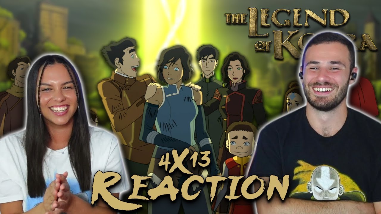 Our Korra Journey Ends ❤️😭 | The Legend of Korra 4x13 REACTION and REVIEW | 'The Last Stand'