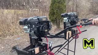 7.5hp Mud-Skipper Feather Lite surface drive mud motor - $1739 - 99lbs each