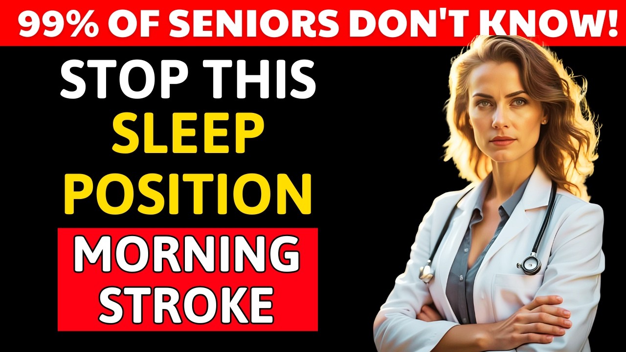 Over 60? Doctor Warning: This Sleep Position May Raise Stroke Risk Overnight