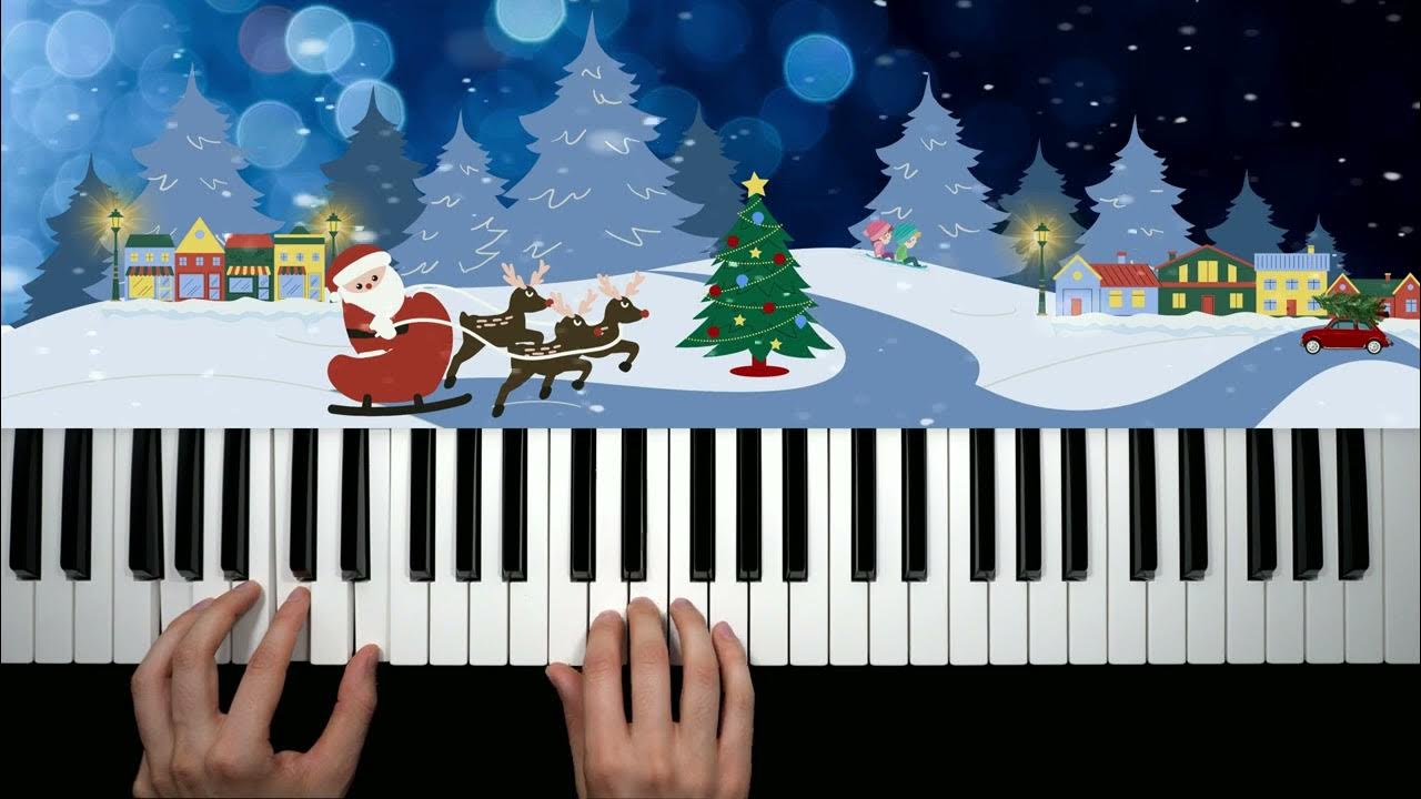 Jingle Bells on KEYBOARD Easy YouTube