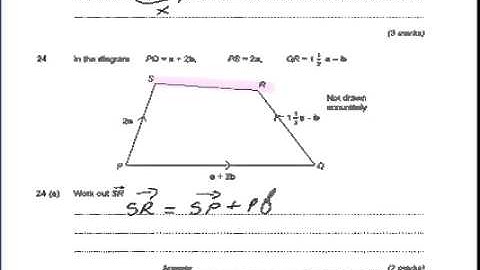 vectors and parallel lines