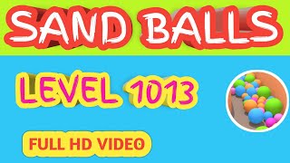 Sand balls Level 1013