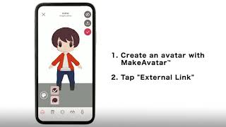 【3DCG Avatar making app】How to link with DOOR and MakeAvatar｜MakeAvatar® screenshot 5