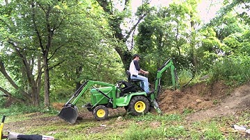 John Deere 322 Custom Backhoe loader