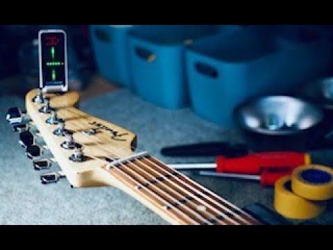 101 TUSQ XLナット製作とAメンテナンス（Fender / Stratocaster