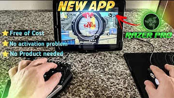 Brand New App To Play Free Fire With Keyboard And Mouse In Mobile / Razer Pro App Tutorial!!!