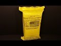 2000 Humanitarian Daily Ration 24hr MRE Review Yellow HDR Foreign Aid Food Taste Test Survival Meal