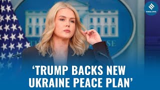 Karoline White House Confirms Trumps Good Plan For Ukraine Russia Ukraine War