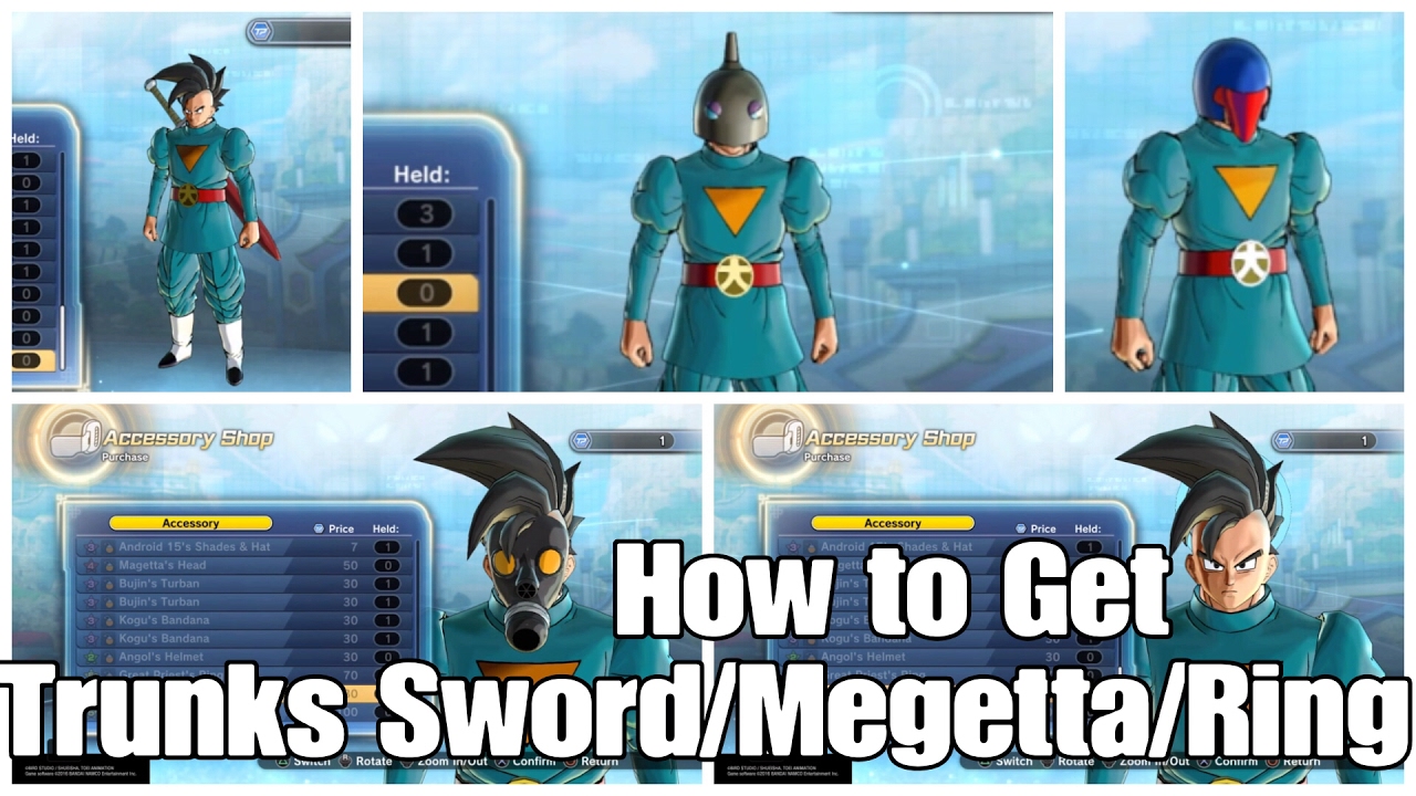 DRAGON BALL XENOVERSE 2 How to Get Grand priest Ring/Future Trunks