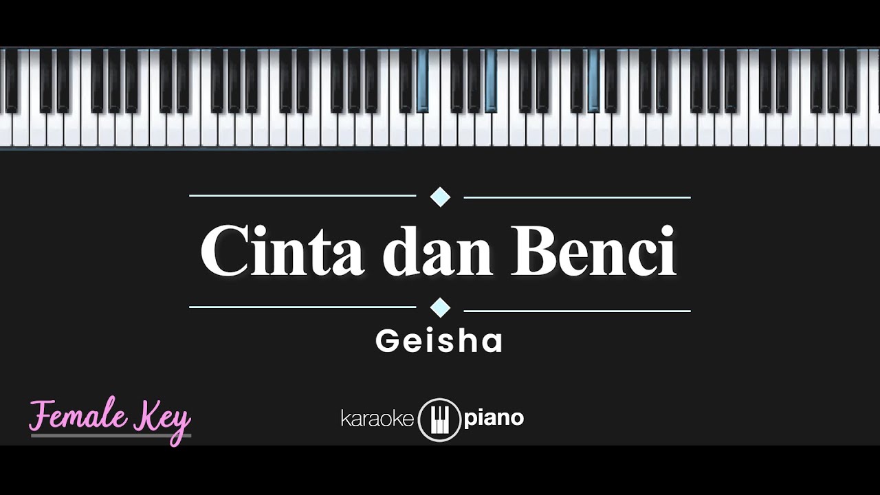 Cinta dan benci lyrics