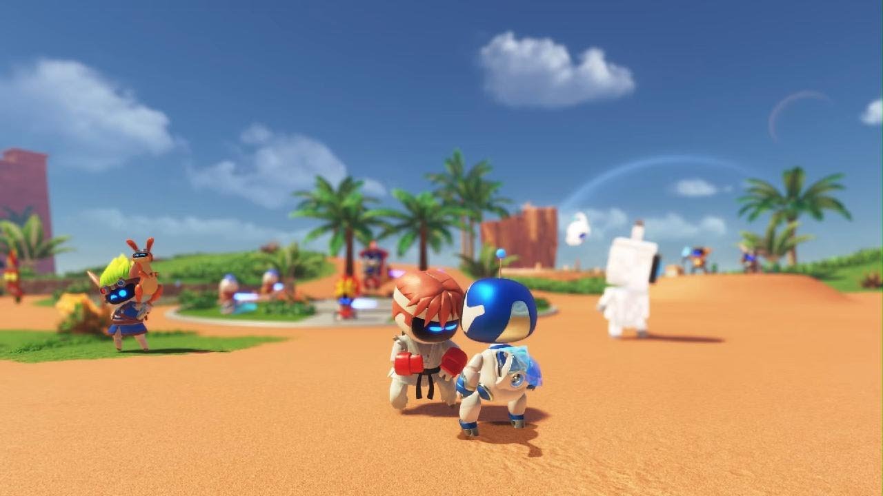 Astro Bot Ryu ASTRO BOT VS Ryu - YouTube