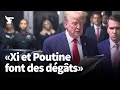 Xi et poutine se runissent et font des dgts estime donald trump